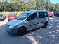 Caddy 5-cio osobowy 2 x drzwi przesuwne klima 2,0 SDI
