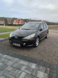 Peugeot 307 2.0 SW 136 koni w turbo, 6 skrzynia, hak