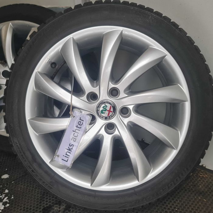 Alufelgi 17" z Oponami Zimowymi Alfa Romeo Giulietta Jak Nowe!!