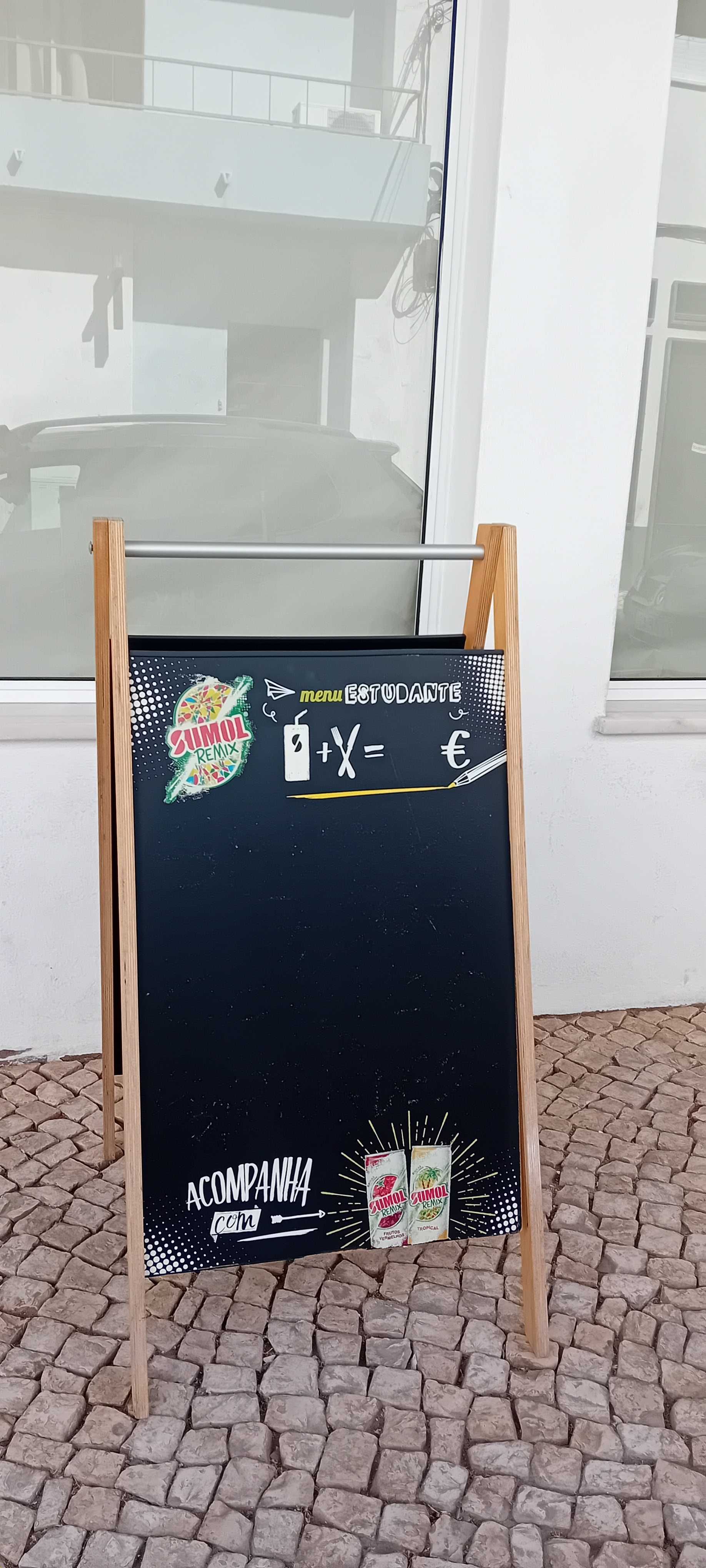 Quadro Menu  Duplo para Porta de Restaurante!