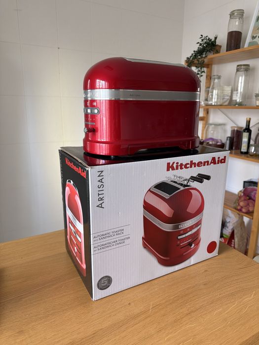 Torradeira KitchenAid Artisan – Vermelha – 100% funcional