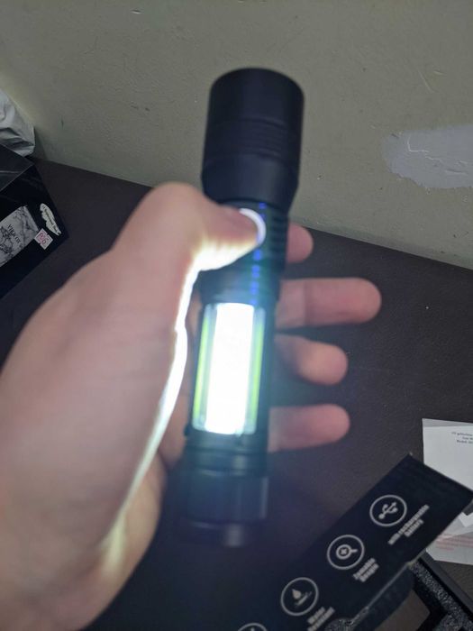 Karrong S016-6000 3в1 УФ-светодиодные тактические мощные фонари