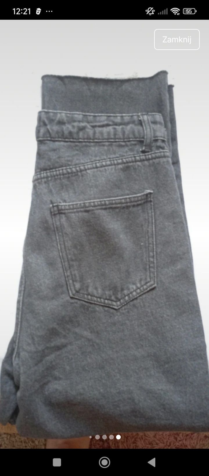 Nowe jeansy  wysokim stanem