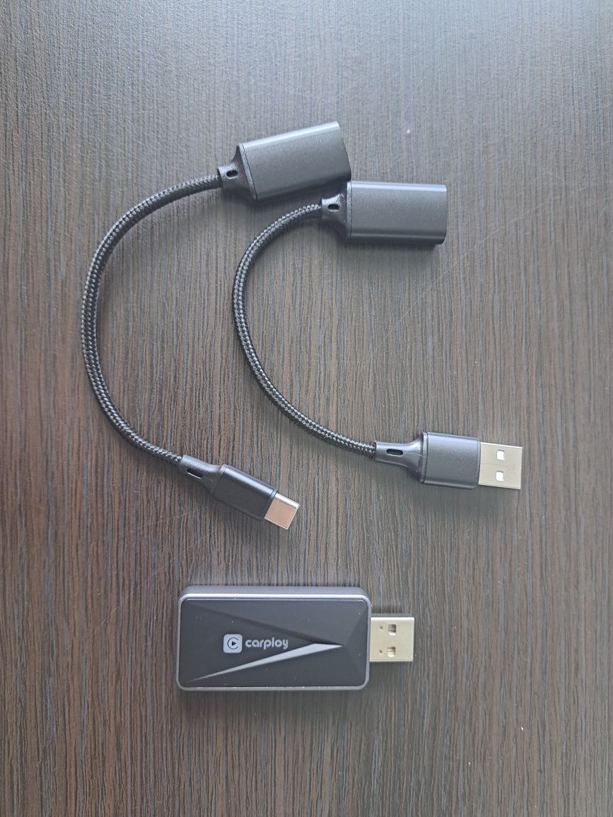 Bezprzewodowy inteligentny box samochodowy Carplay USB-C USB-A smart