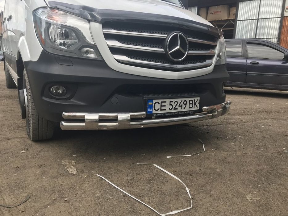 Потужна дуга (кенгурятник) Mercedes Sprinter. Захист бампера!