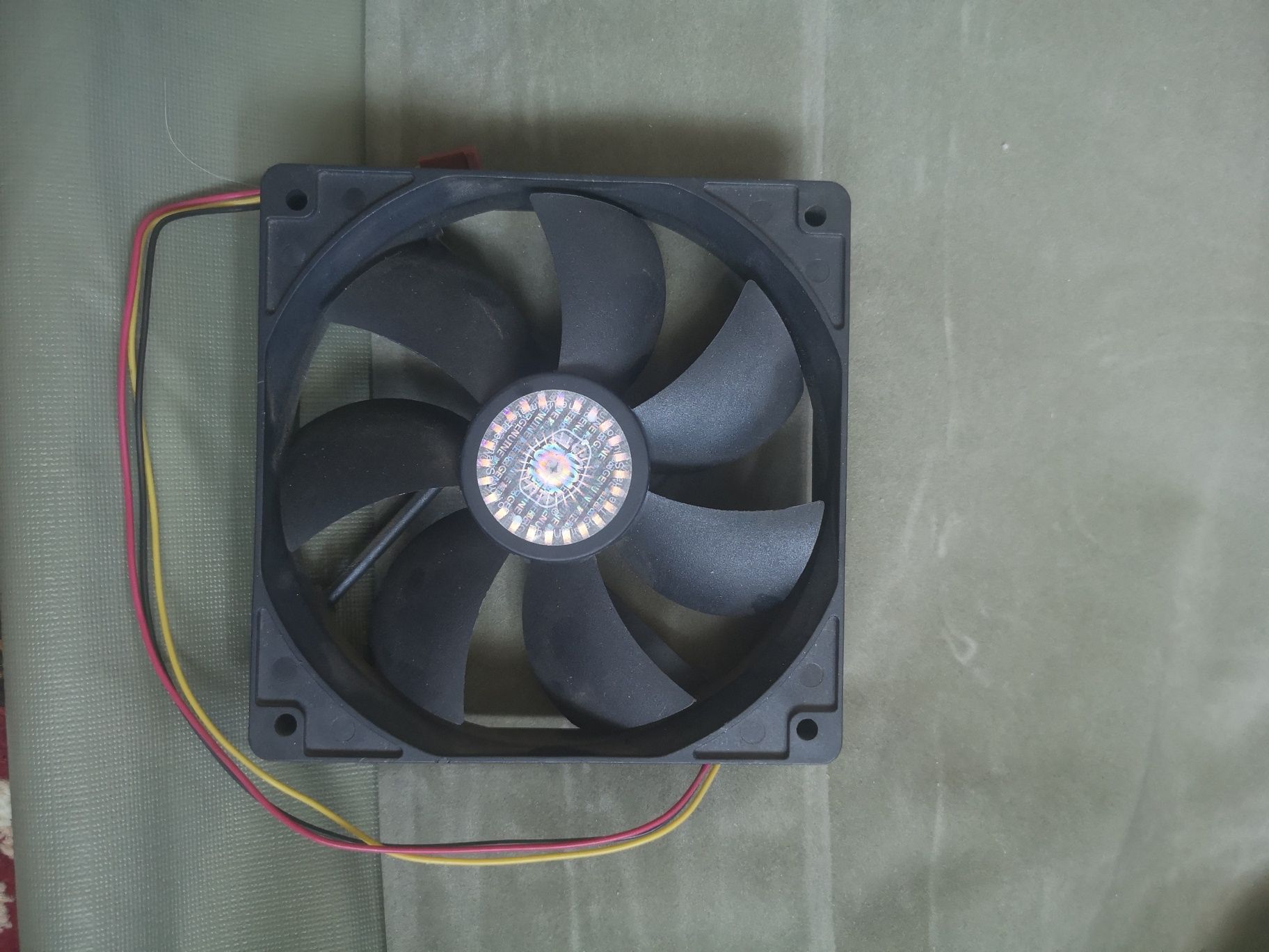 Wentylator 120mm cooler master 3 pin cichy