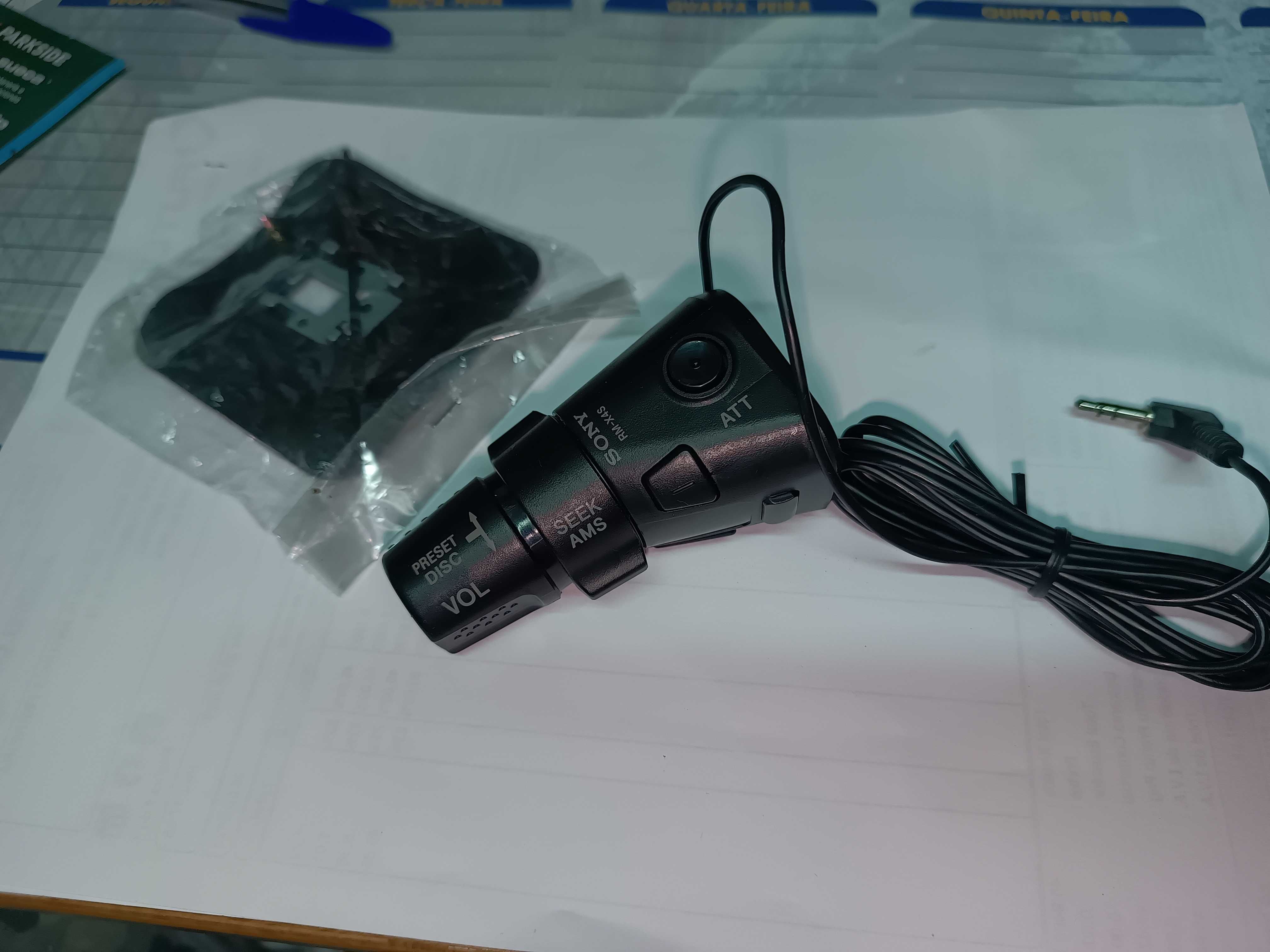 Controlo de volante para autorrádio, remoto com fio SONY Original