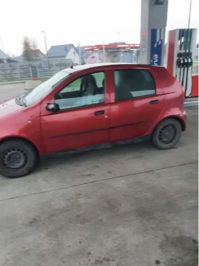 Fiat Punto II 1.2 benzyna 8V 5drzwi kolor wiśniowy 132/F na części