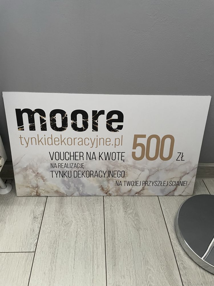 Voucher Tynki dekoracyjne Moore