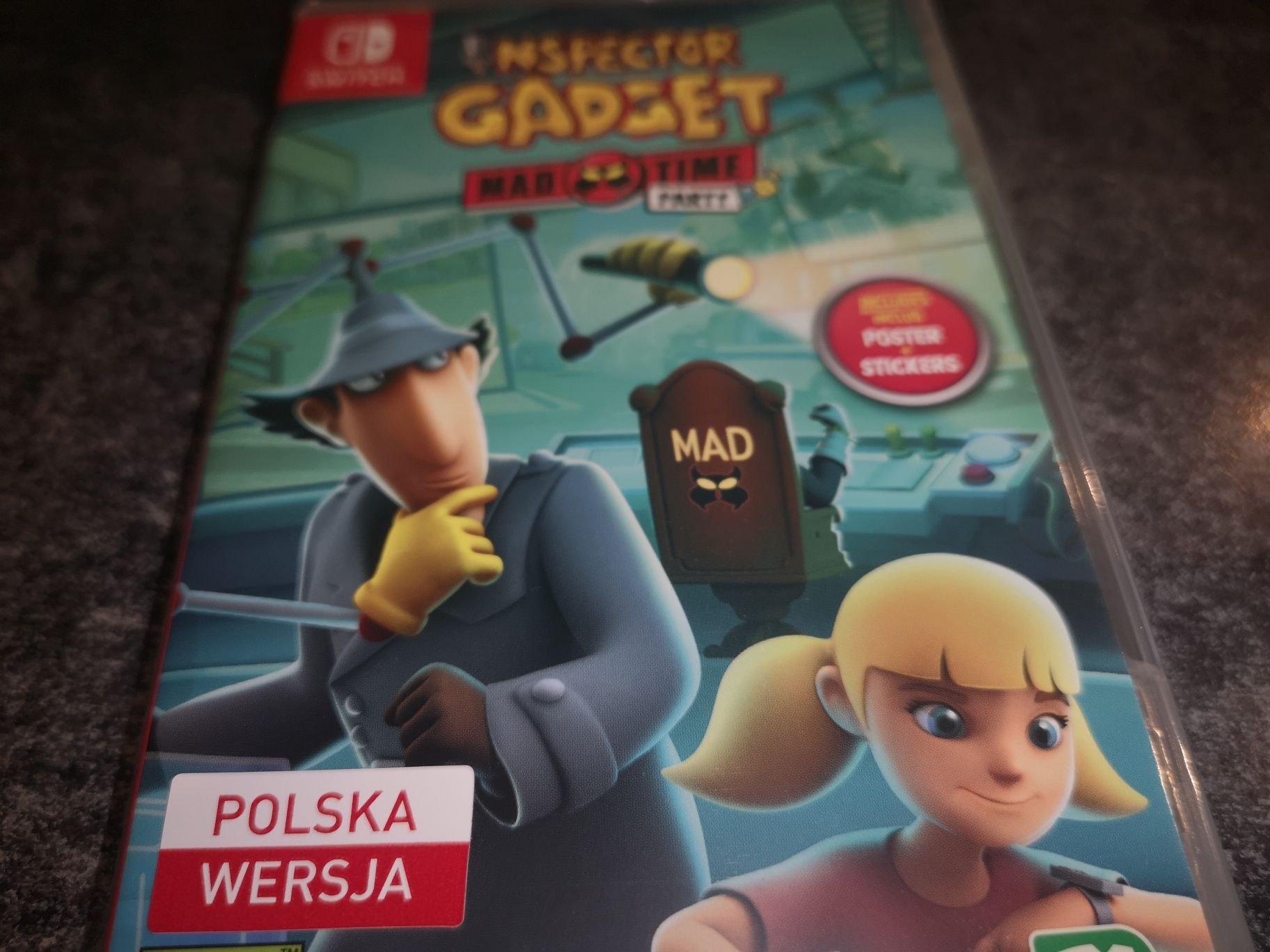 Inspector GADGET SWITCH Nintendo gra PL (nowa w folii) sklep Ursus