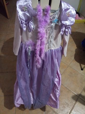 Vestido da Rapunzel