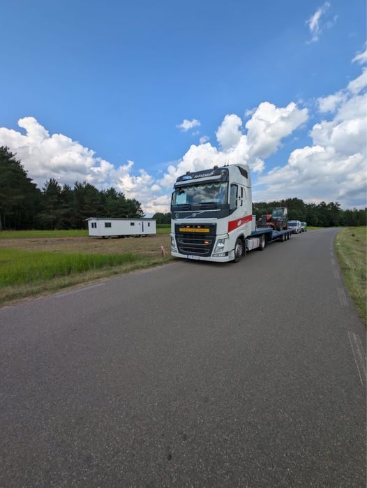 Transport niskopodwoziowy  maszyn , kontenerów