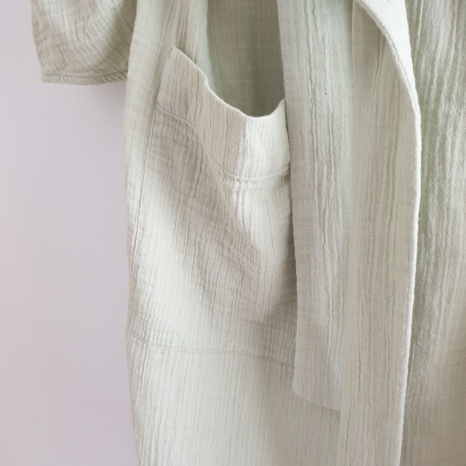 Cos kimono szlafrok rozm 34/36 seledyn