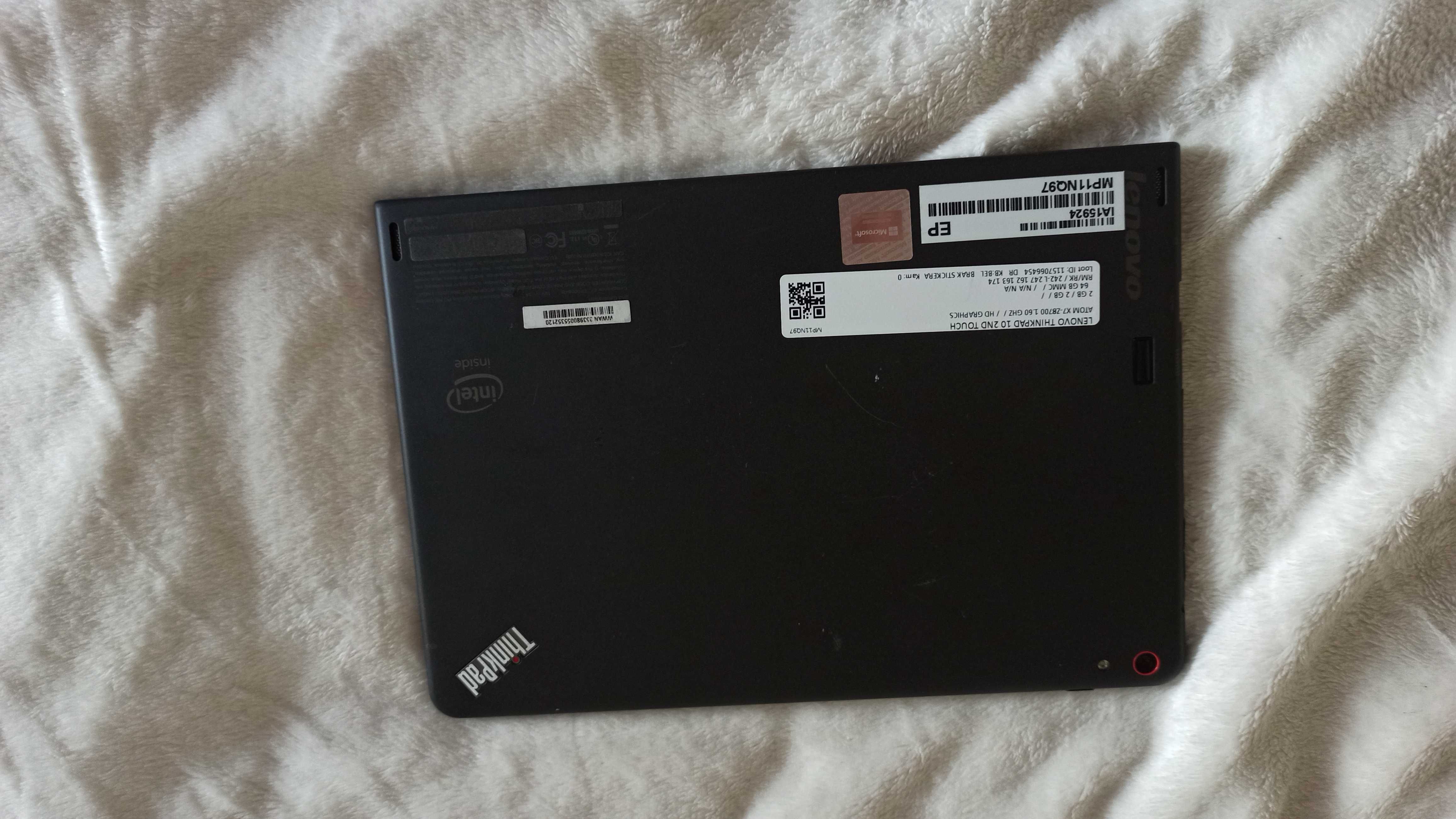 Tablet Lenovo ThinkPad 10 Intel Atom 23