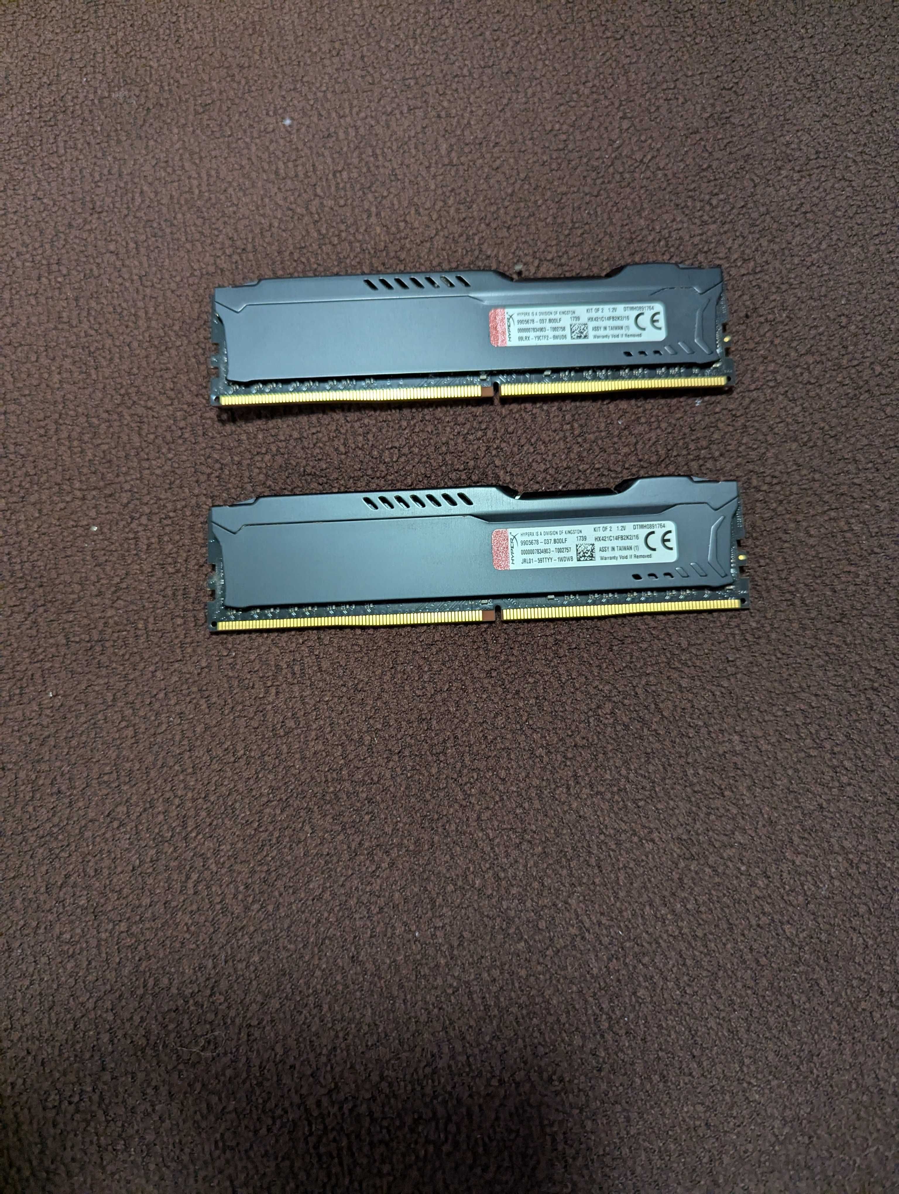 Ram Hyper X Fury 16 GB 2x8GB DDR 4