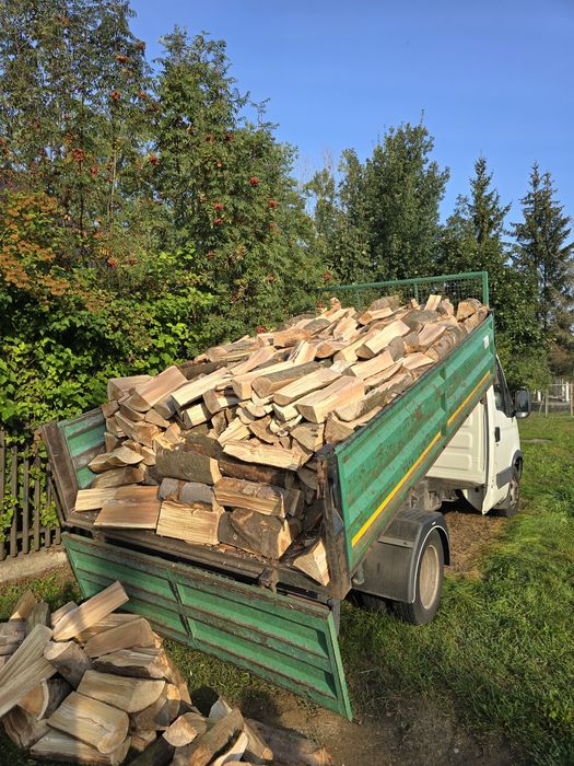 Drewno opałowe I kominkowe transportem gratis