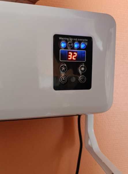 обогреватель настенный + сушилка с пультом тепловентилятор дуйка конд