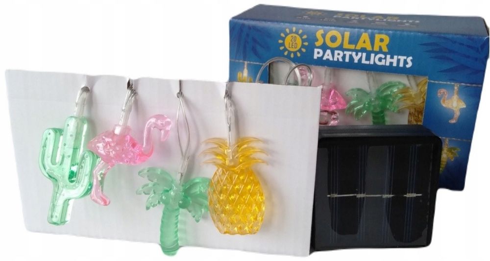 Lampki solarne Hawaii