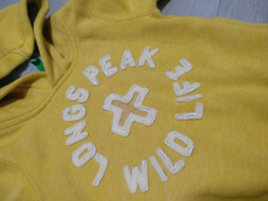 Bluza z kapturem chłopięca niemowlęca rozmiar 74