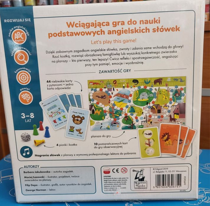 Na tropie angielskich słówek Kapitan Nauka