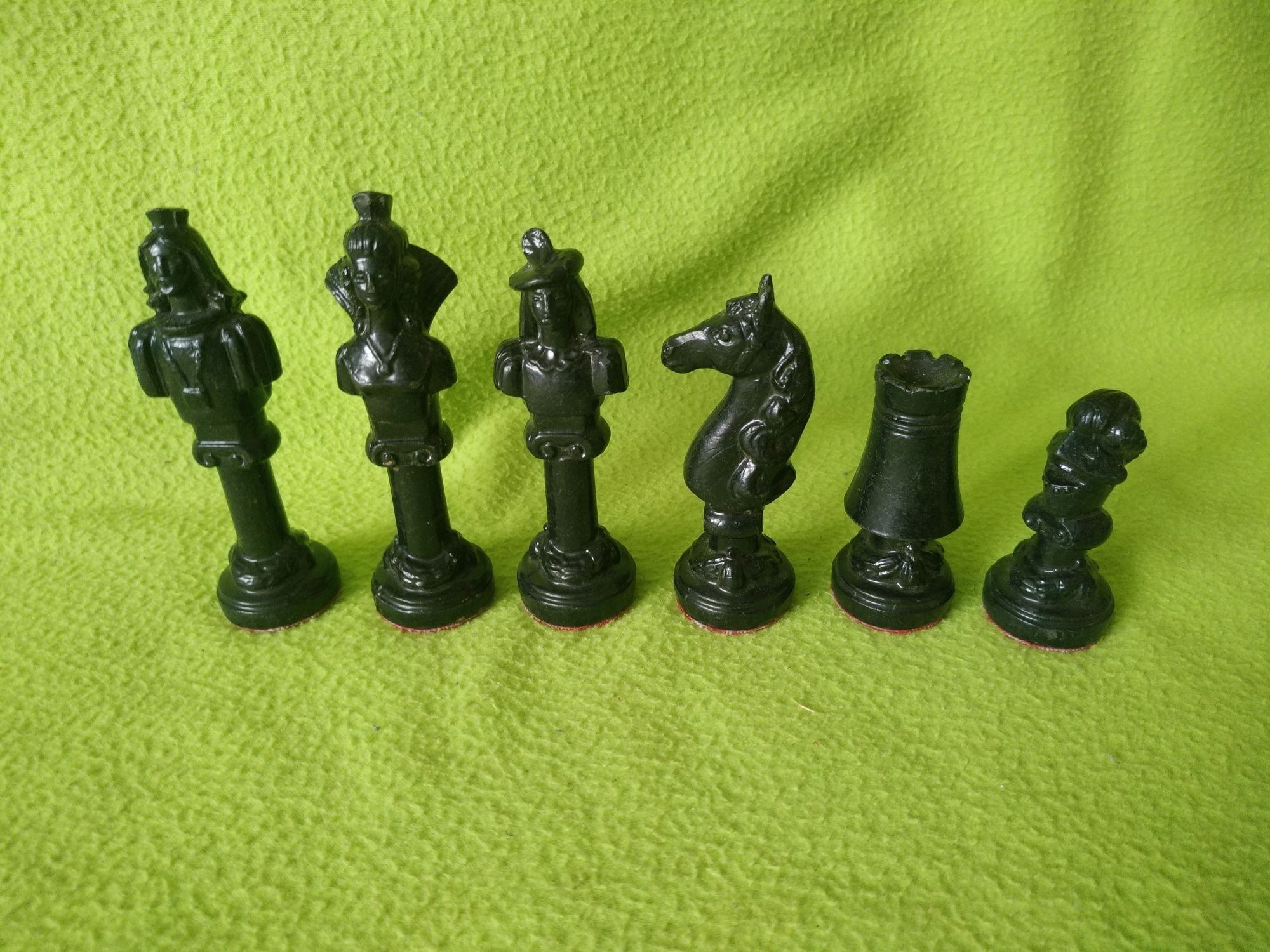 Фигуры РЕДКИЕ! шахмати, шахматы ＋ доска(в подарок) СТАРИННЫЕ шахi,
