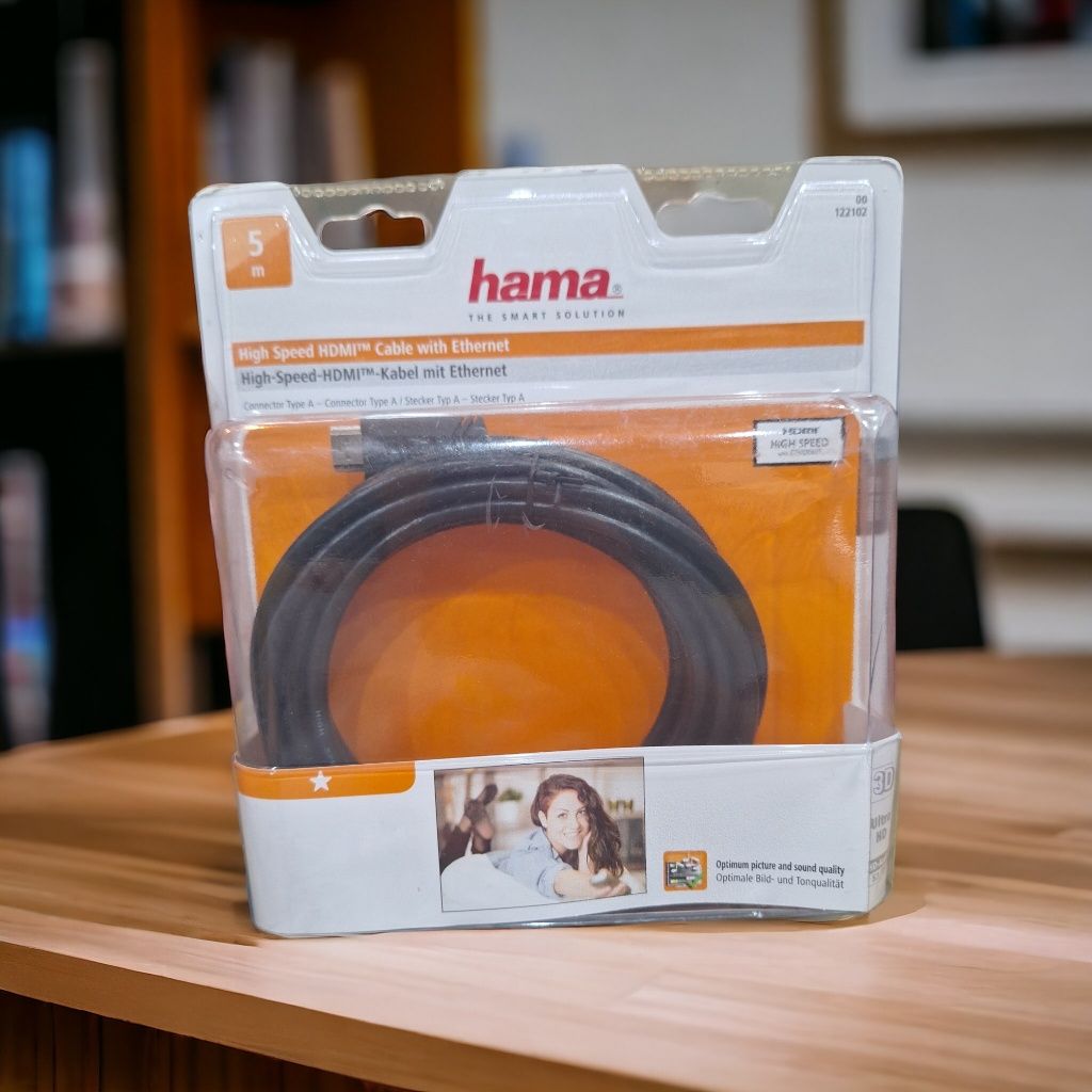 Przewód HDMI 5m Hama