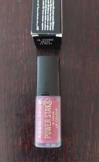 Avon Power Stay matowa szminka w płynie 16h Charge Mauve