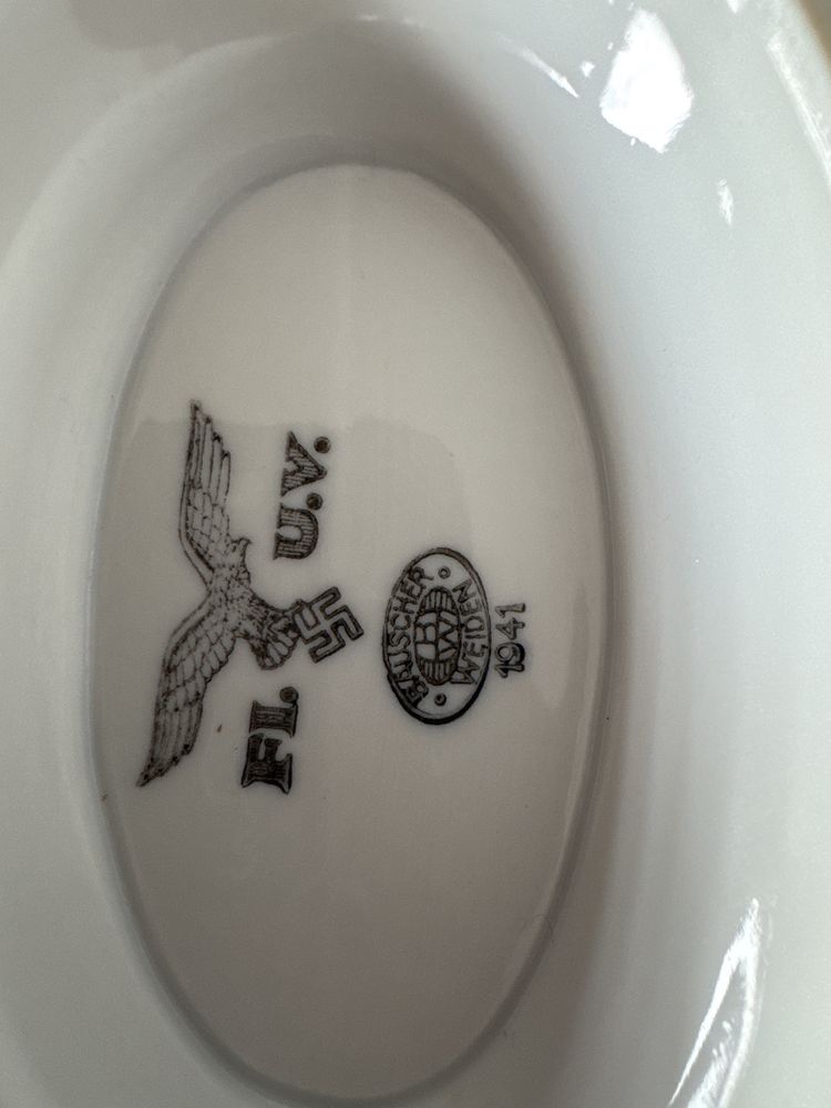 Porcelanowa Sosjerka z II Wojny Światowej