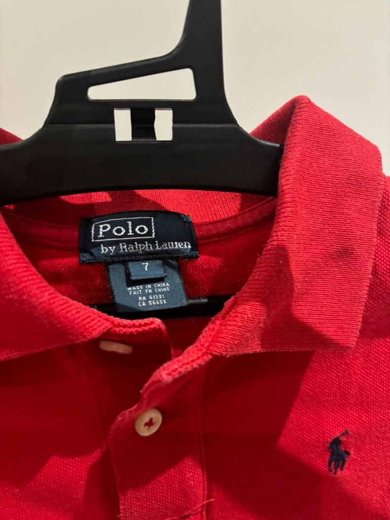 Polo vermelho da Polo Ralph Lauren