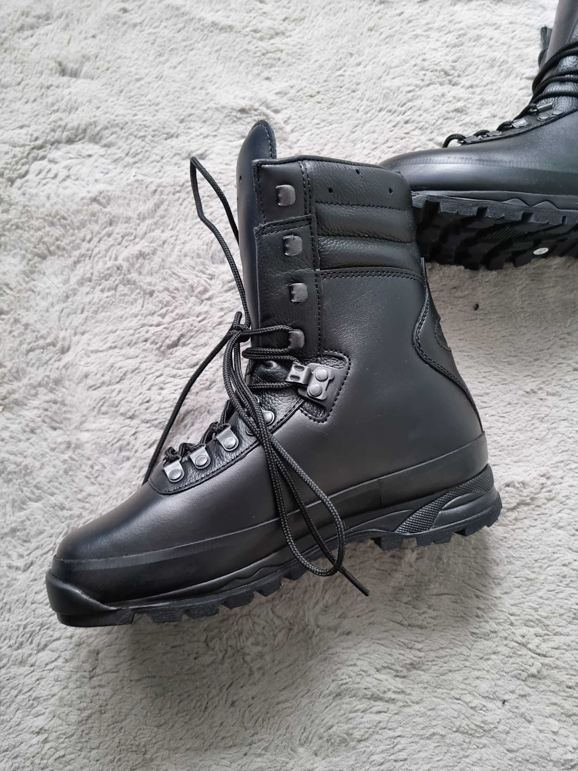 Buty trapery skórzane wojsko Wojas z membraną izolacyjną policja straż