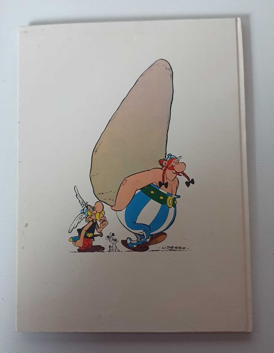 Livro Astérix - O Grande Fosso -  capa rígida - edição Verbo 1985