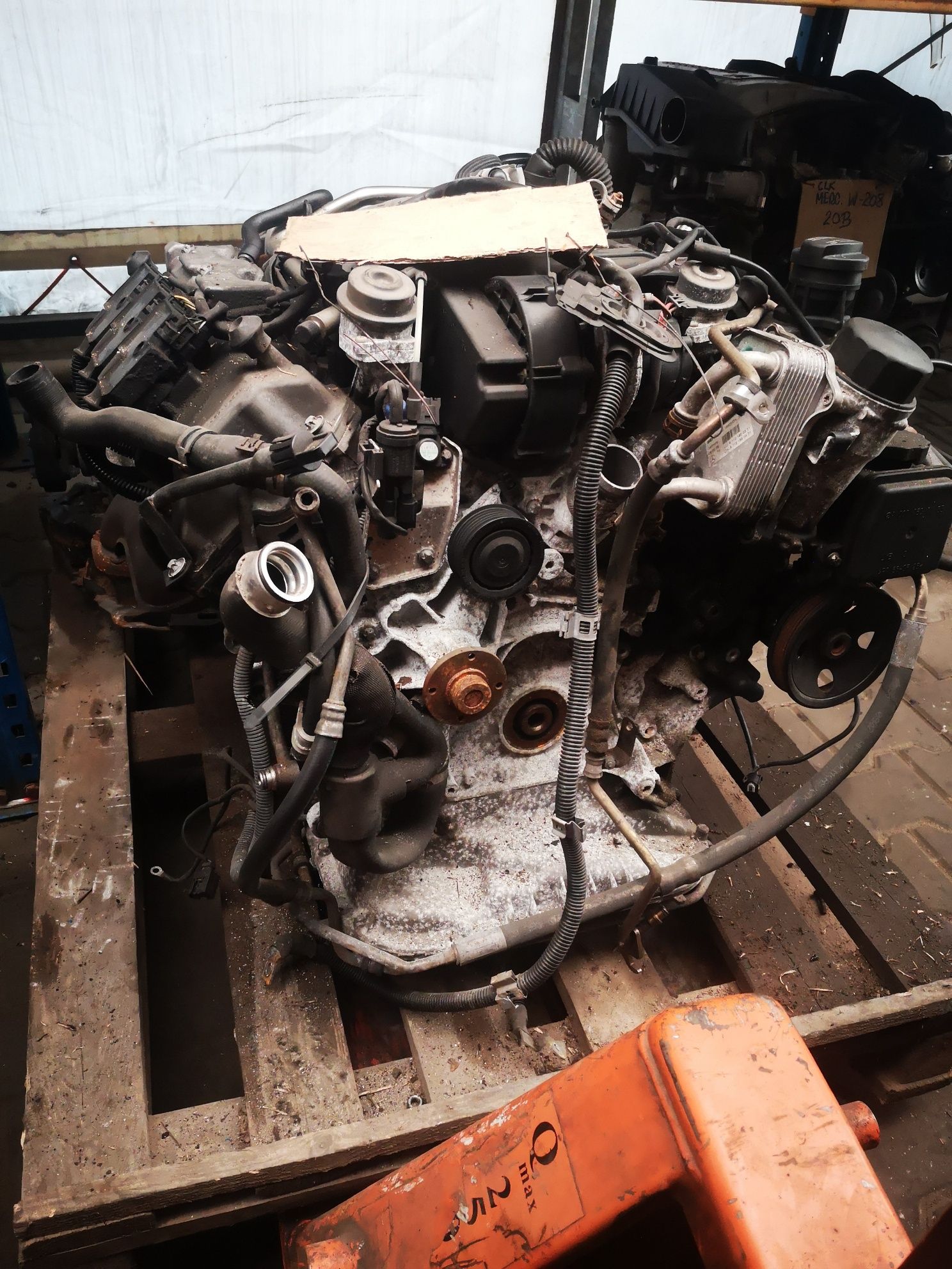 Silnik Mercedes w203 w208 w211 w220 3.2 v6 4 matic