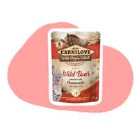 Carnilove Adult Wild Boar Chamomile Dzik Rumianek 10x85g