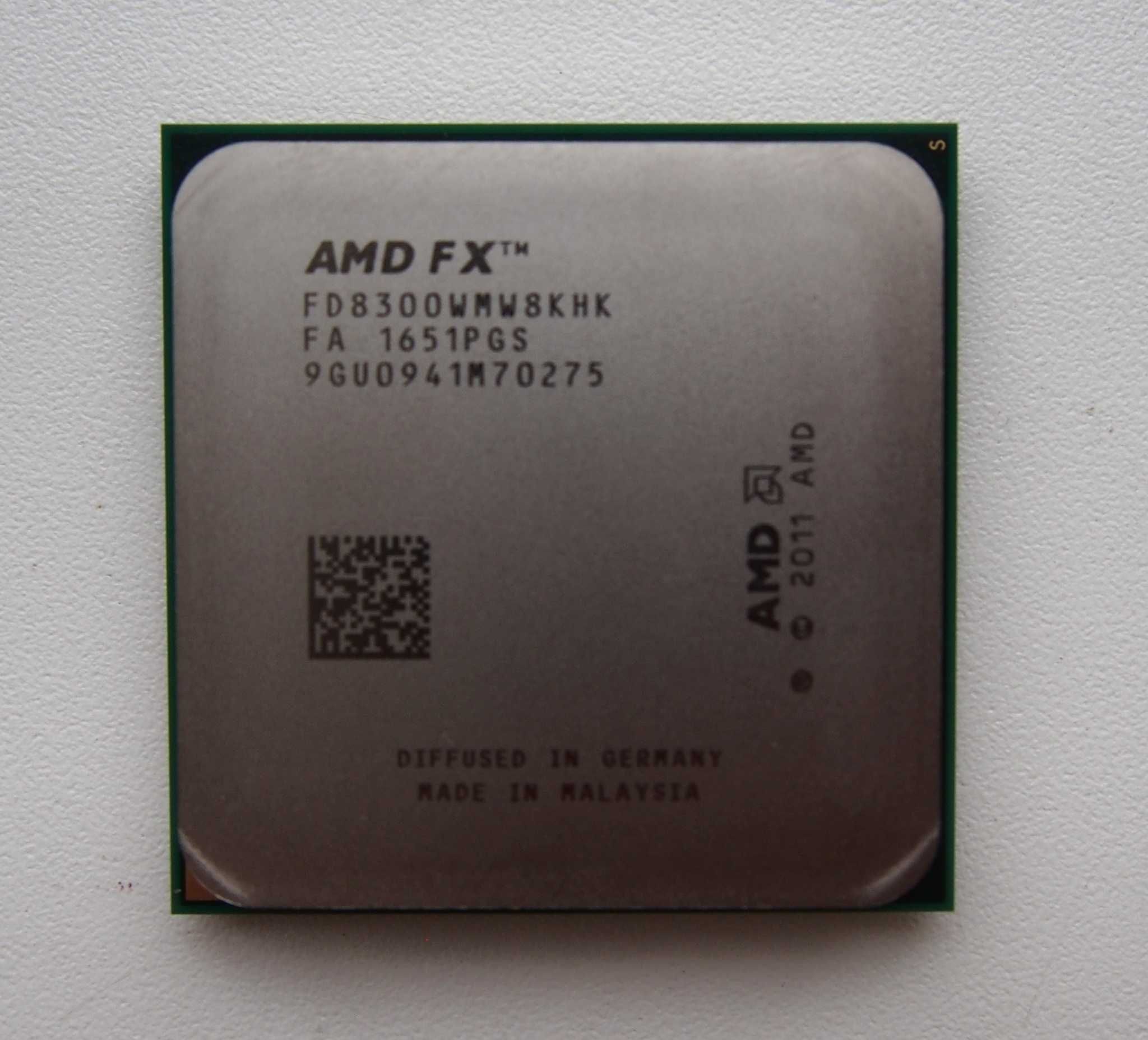 Процессор AMD FX-8300 Vishera 3.3 - 4.2 ГГц. c режимом Turbo