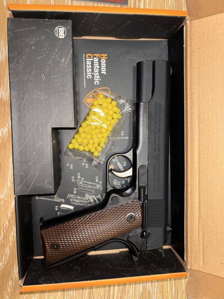 Pistola Airsoft HFC HA‑135 Semi-Auto (1911, Dual System, 6mm BB)