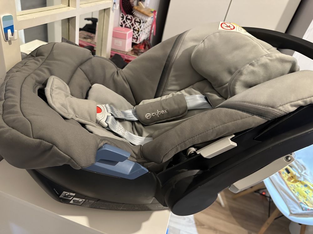 Ovo cybex Aton 5 Soho grey como novo