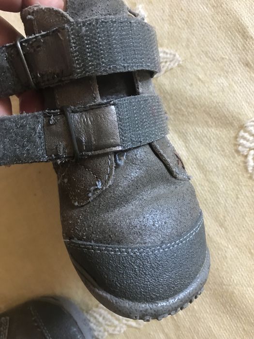 Botas em pele da garvalin, numero 25