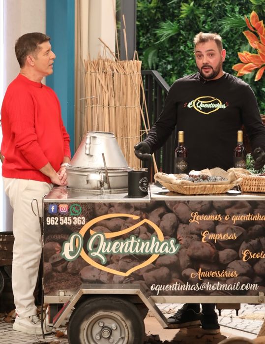 Castanhas assadas eventos