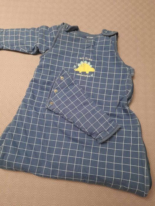 Saco de dormir azul marinho