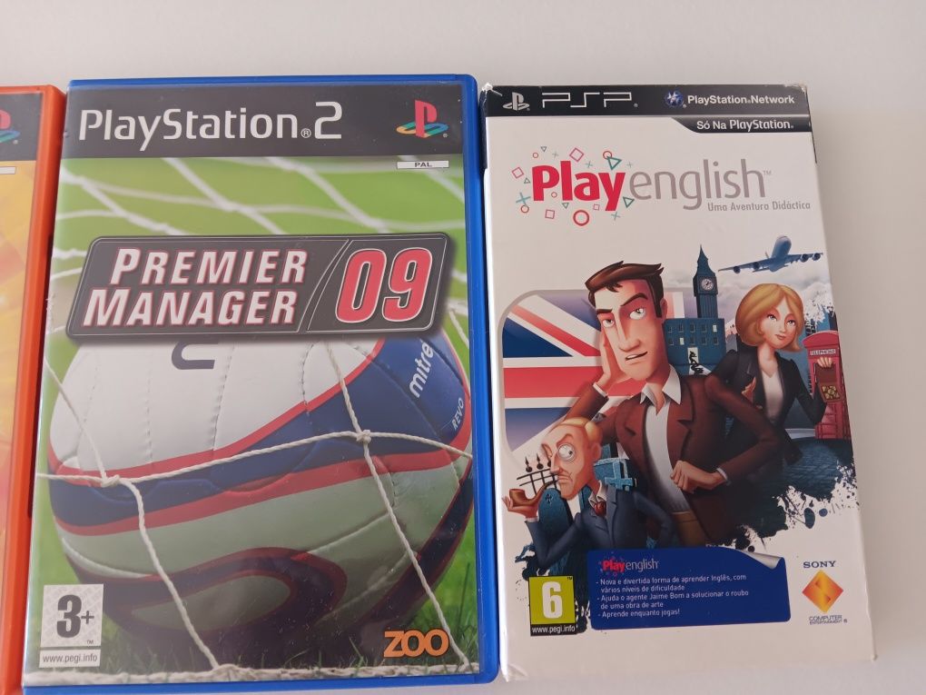 Jogos Ps2 e Psp
Tanto os cd como as caixa estão praticamente novos e s