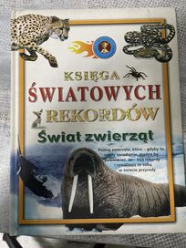 Książka z ciekawostkami o zwierzętach dla dzieci - światowych rekordów