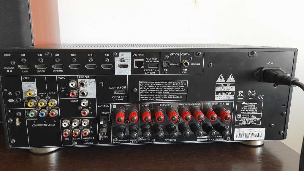 Amplituner Pioneer VSX-922K 7.2 czarny