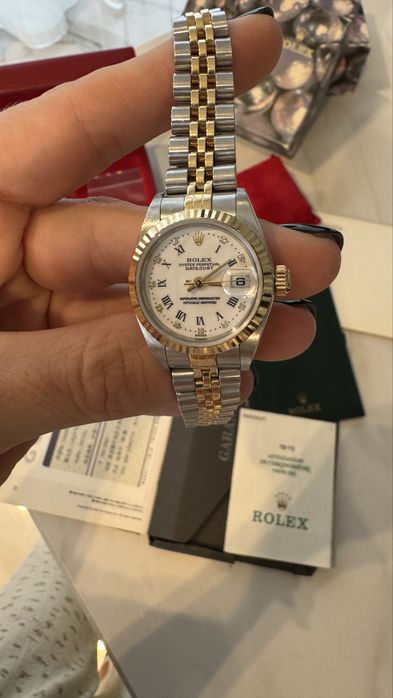 Золотий з діамантами Rolex оригінал