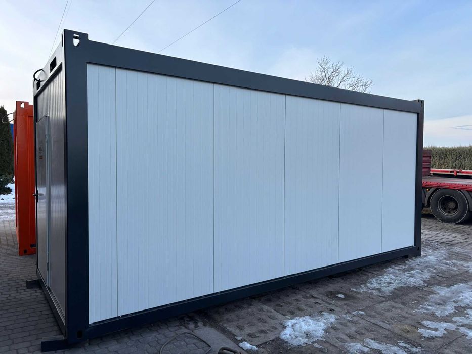 Kontener 6/2,5 Socjalny Mieszkalny Biurowy Działka