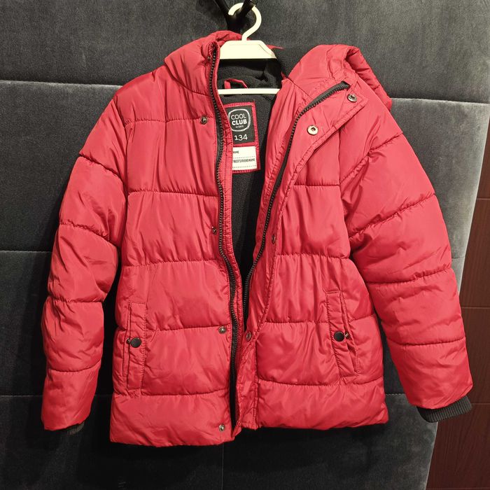 Kurtka zimowa chłopięca rozm 134