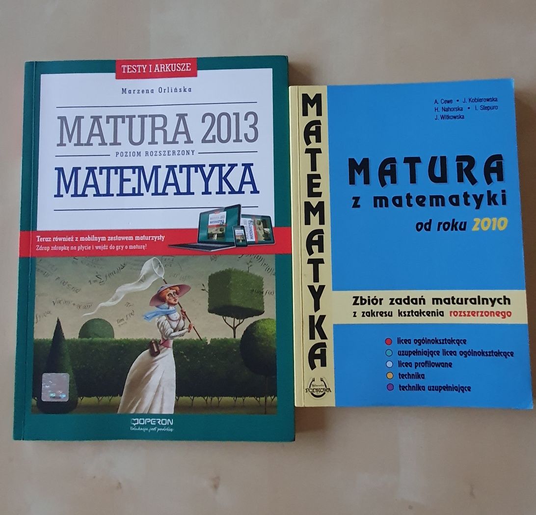 Zestaw książek za 10 zł! Matematyka | Zadania i arkusze | Matura