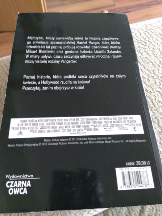Mężczyźni, którzy nienawidzą kobiet Stieg Larsson