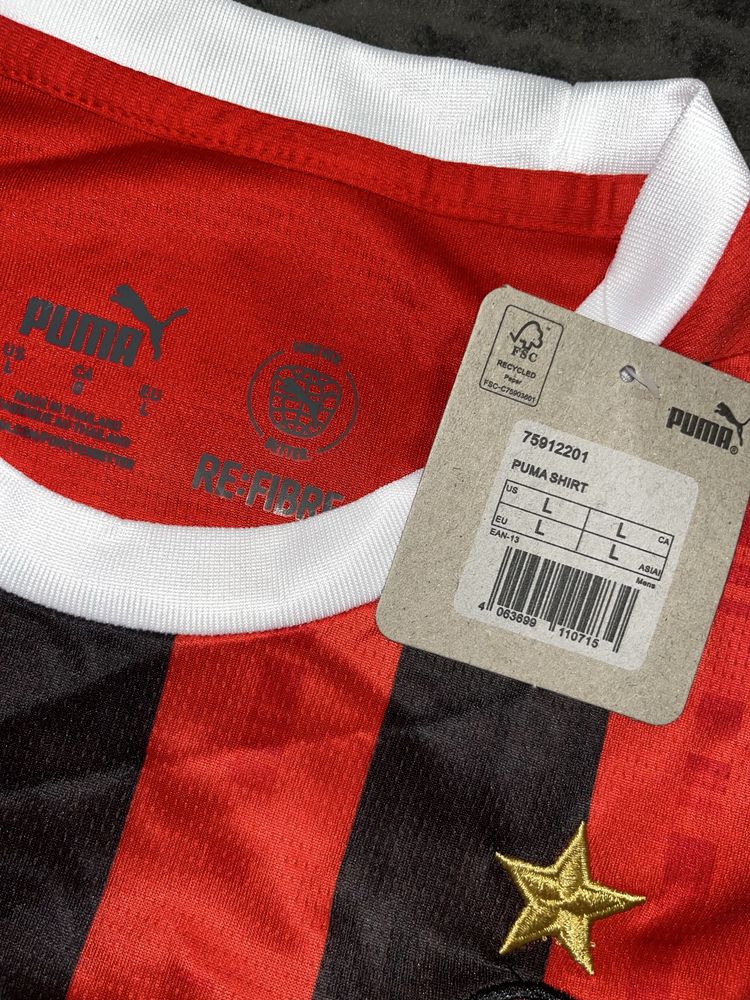 Koszulka i spodenki pilkarskie puma ac milna L nowa z metkami