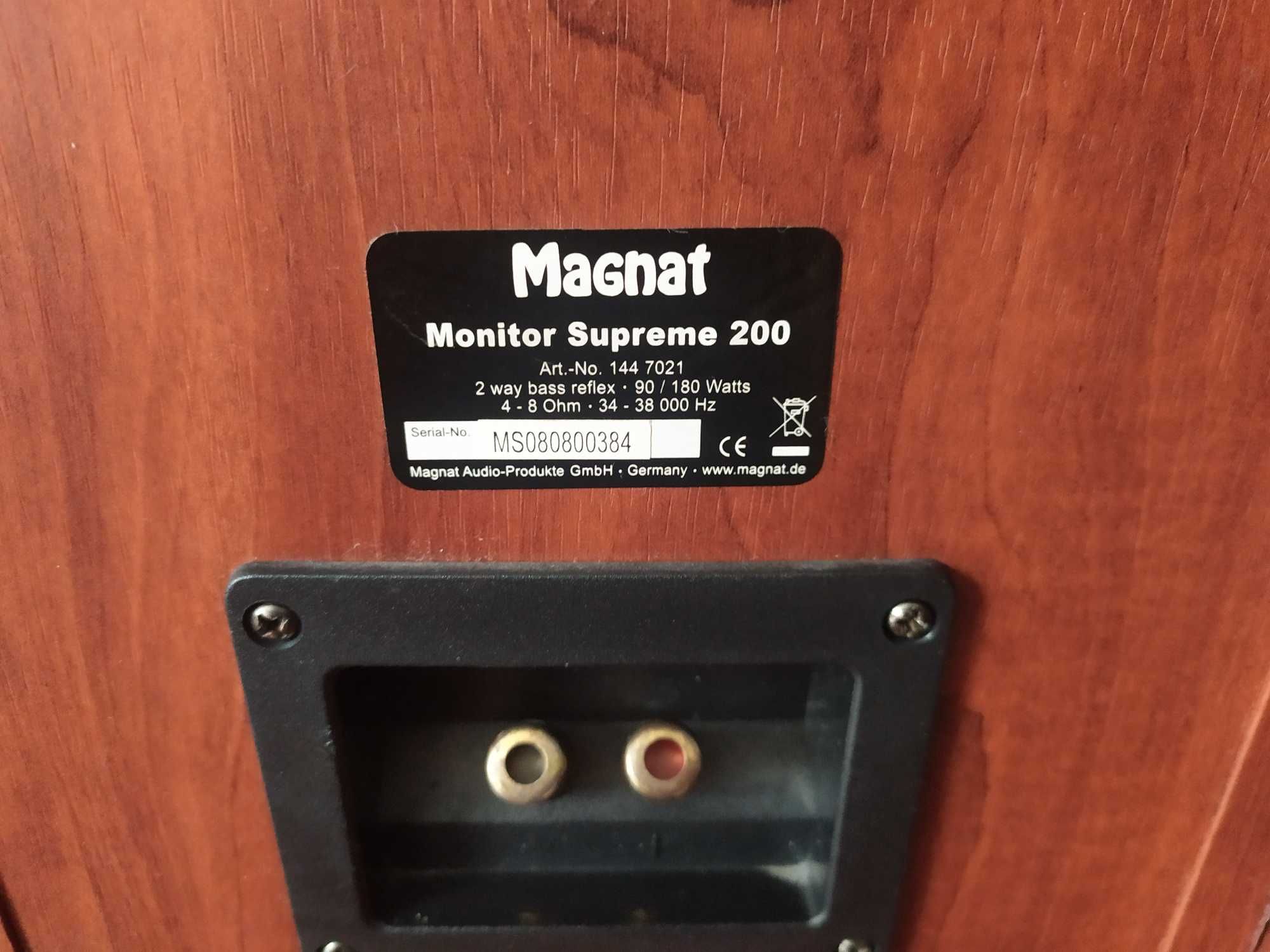 Kolumny Magnat Supreme 200 monitor