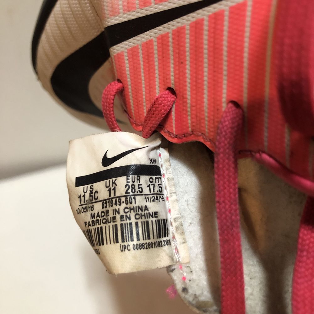Buty piłkarskie nike mercurial x turfy halówki r 28,5